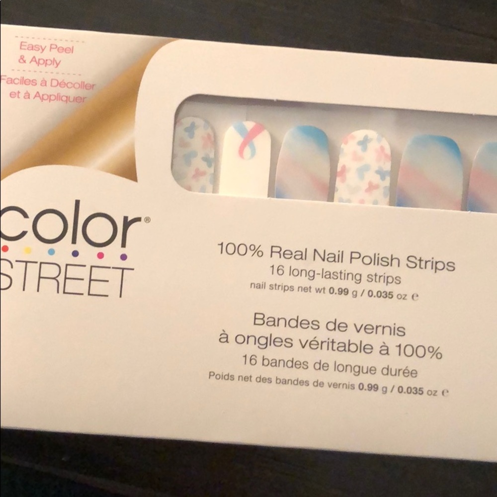 Color street nail stripes